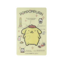 Japan Sanrio Lenticular Sticker - Pompompurin 3 / Magical Department Store