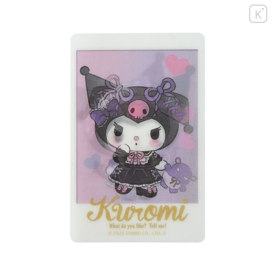 Japan Sanrio Lenticular Sticker - Kuromi 3 / Magical Department Store - 1