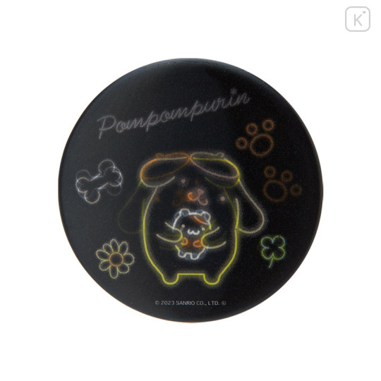 Japan Sanrio Lenticular Can Badge - Pompompurin 1 / Magical Department Store - 1
