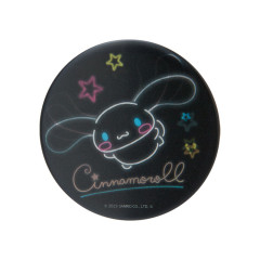 Japan Sanrio Lenticular Can Badge - Cinnamoroll / Neon