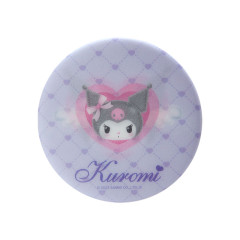 Japan Sanrio Lenticular Can Badge - Kuromi / Dreaming Angel