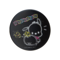 Japan Sanrio Lenticular Can Badge - Pochacco / Neon