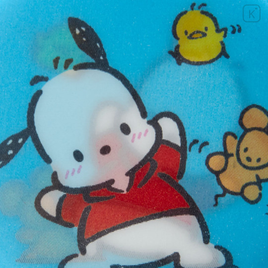 Japan Sanrio Lenticular Can Badge - Pochacco / Mini Exercises - 2