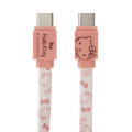 Japan Sanrio USB Type-C to Type-C Sync & Power Cable - Hello Kitty - 2