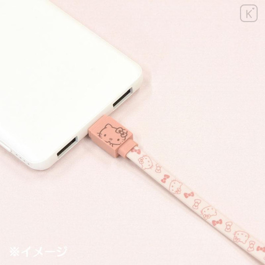 Japan Sanrio USB Type-C to Type-C Sync & Power Cable - Hello Kitty - 5