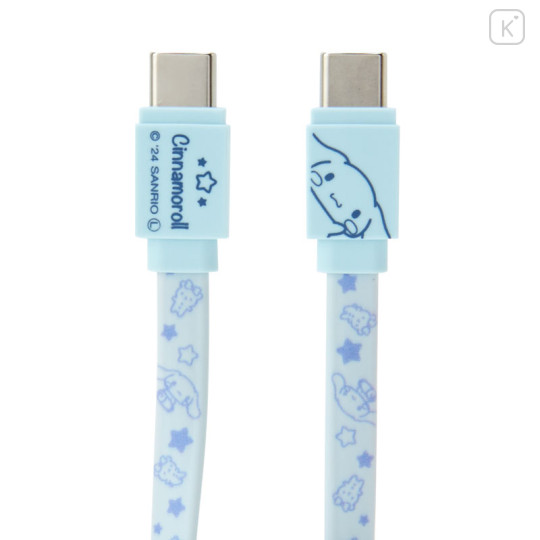 Japan Sanrio USB Type-C to Type-C Sync & Power Cable - Cinnamoroll - 2