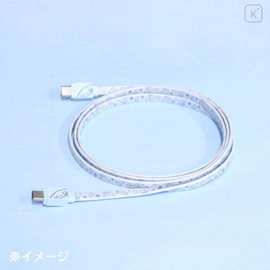 Japan Sanrio USB Type-C to Type-C Sync & Power Cable - Cinnamoroll - 4