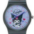 Japan Sanrio Original Rubber Watch - Kuromi - 3