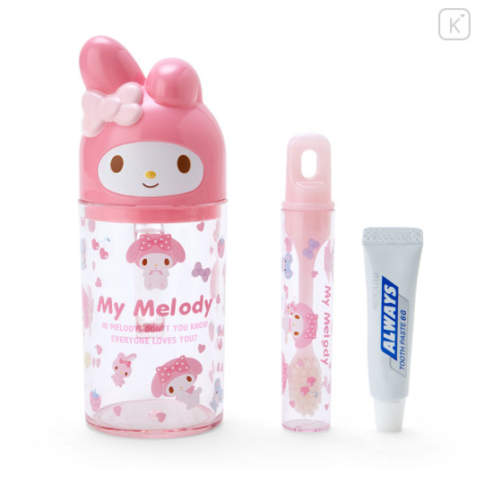 Japan Sanrio Original Toothbrush Set - My Melody - 1