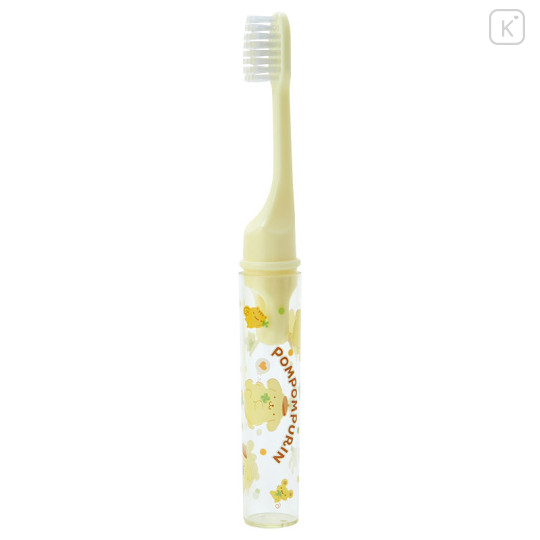 Japan Sanrio Original Toothbrush Set - Pompompurin - 3