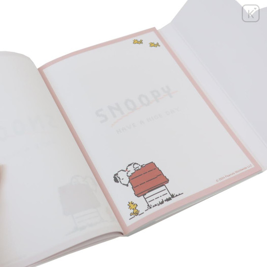 Japan Peanuts A6 Notepad - Snoopy / Pixel Art - 2