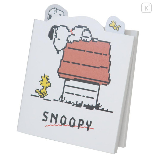 Japan Peanuts Patter Memo - Snoopy / Pixel Art - 1