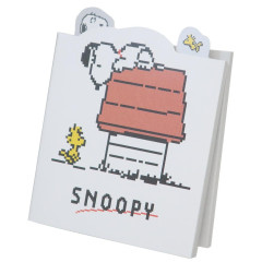 Japan Peanuts Patter Memo - Snoopy / Pixel Art
