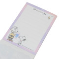 Japan Peanuts Mini Notepad - Snoopy / Nice Day With Friend - 3