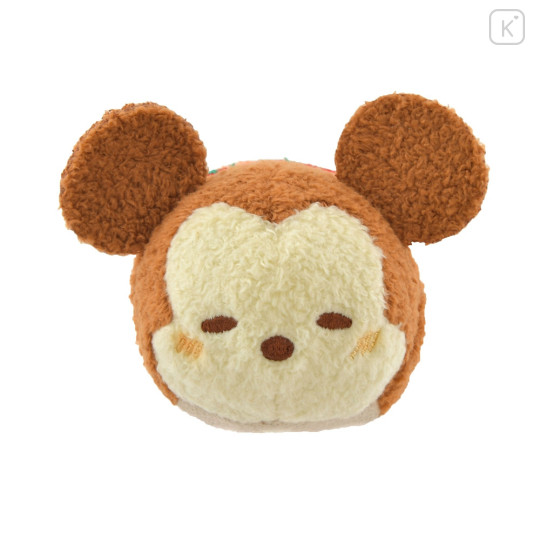Japan Disney Store Tsum Tsum Mini Plush (S) - Mickey's Bakery Roll Bread - 2