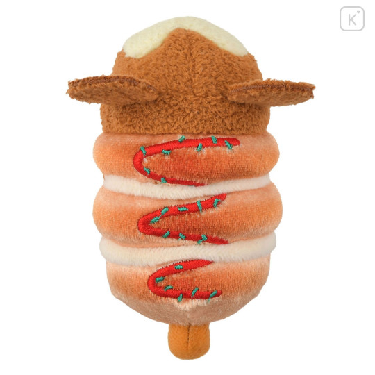 Japan Disney Store Tsum Tsum Mini Plush (S) - Mickey's Bakery Roll Bread - 5