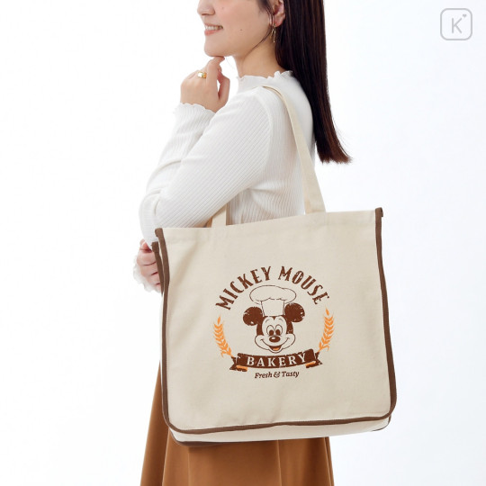 Japan Disney Store Tote Bag - Mickey Mouse / Mickey's Bakery - 2