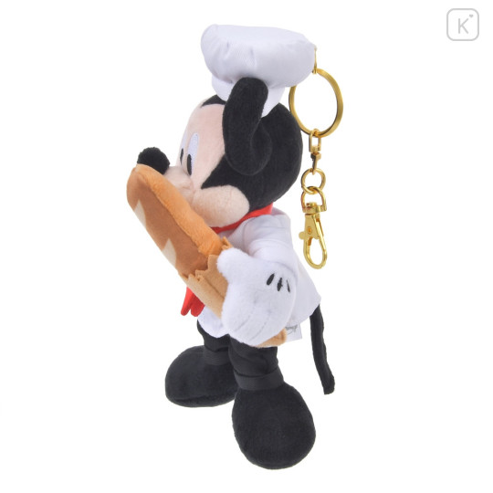 Japan Disney Store Plush Keychain - Mickey's Bakery : Pastry Chef - 3
