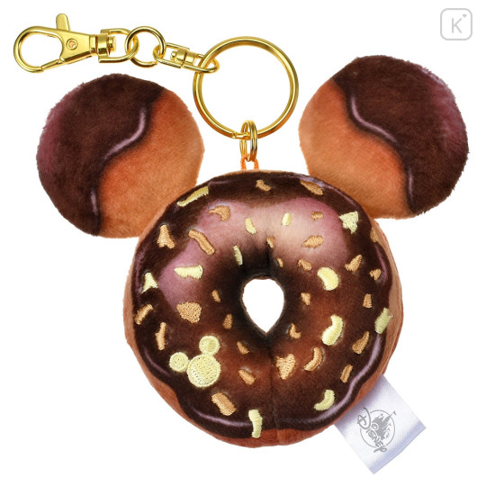 Japan Disney Store Plush Keychain - Mickey's Bakery : Donut - 2