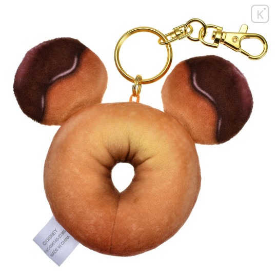 Japan Disney Store Plush Keychain - Mickey's Bakery : Donut - 3