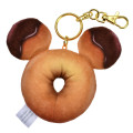 Japan Disney Store Plush Keychain - Mickey's Bakery : Donut - 3