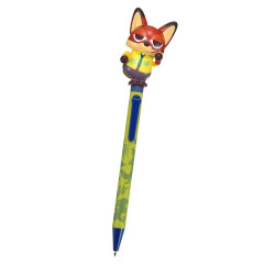 Japan Disney Store Flick and Action Mascot Ballpoint Pen - Zootopia / Nick Wilde