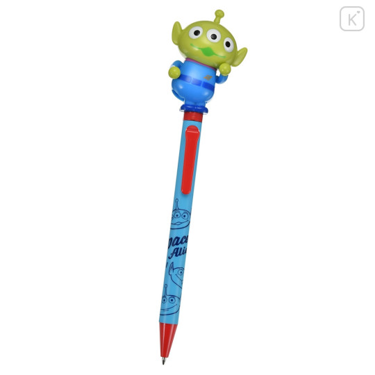 Japan Disney Store Flick and Action Mascot Ballpoint Pen - Toy Story / Little Green Men - 1