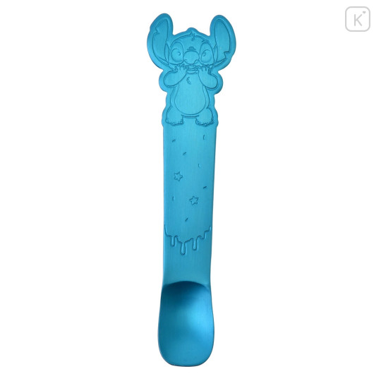 Japan Disney Store Ice Cream Spoon - Stitch / Blue - 2