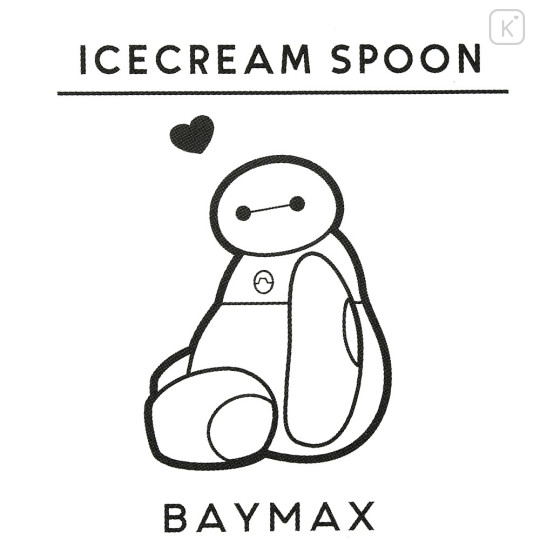 Japan Disney Store Ice Cream Spoon - Baymax - 6