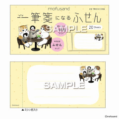 Japan Mofusand Sticky Notes - Cat / Cream Soda & Penguin