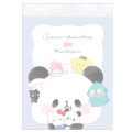 Japan Sanrio × Mochimochi Panda Mini Notepad - Characters / Hug - 1