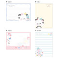 Japan Sanrio × Mochimochi Panda A6 Notepad - Characters / Hug - 2