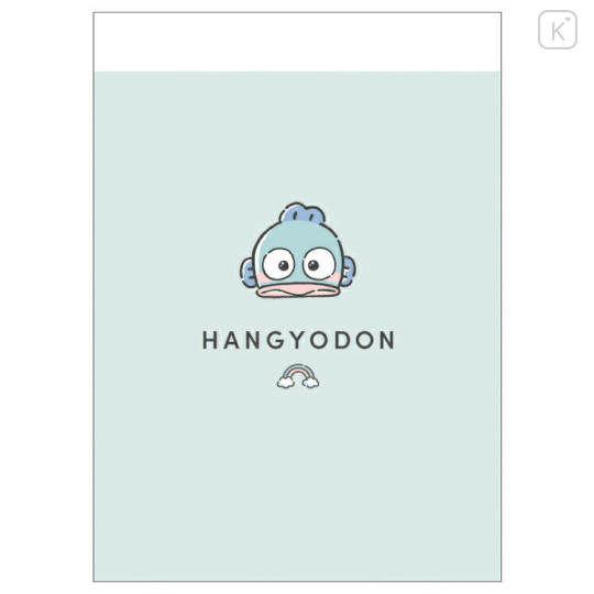 Japan Sanrio Mini Notepad - Hangyodon / Face - 1