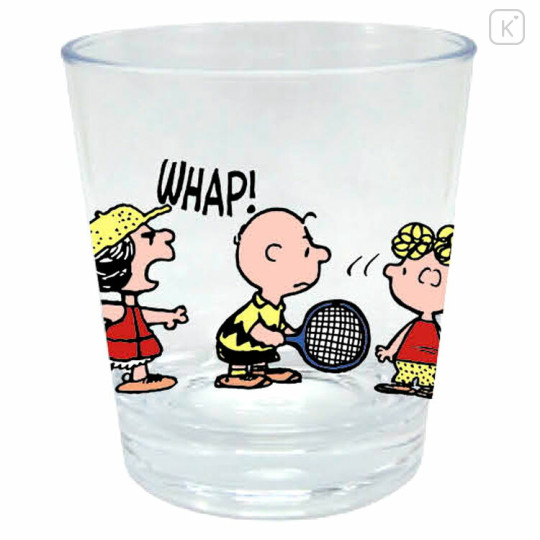 Japan Peanuts Acrylic Tumbler - Snoopy / Tennis - 1