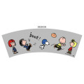Japan Peanuts Acrylic Tumbler - Snoopy / Ruby Football - 3