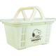 Japan Peanuts Mini Basket - Snoopy & Andy / Pistachio