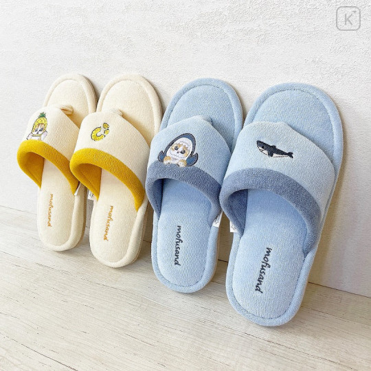 Japan Mofusand Beach Sandal Slippers - Cat / Yellow - 4