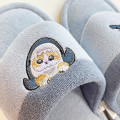 Japan Mofusand Beach Sandal Slippers - Cat / Blue - 2