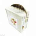 Japan Mofusand Store Square Cosmetic Pouch - Cat / Lattice White - 5
