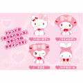 Japan Sanrio Bath Ball with Random Mascot - Characters / Pinky Party Peach Scent - 2