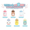 Japan Sanrio Bath Ball with Random Mascot - Characters / Milk Bottle - 2