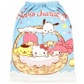 Japan Sanrio Wrapped Towel - Characters / Basket In Sky - 1