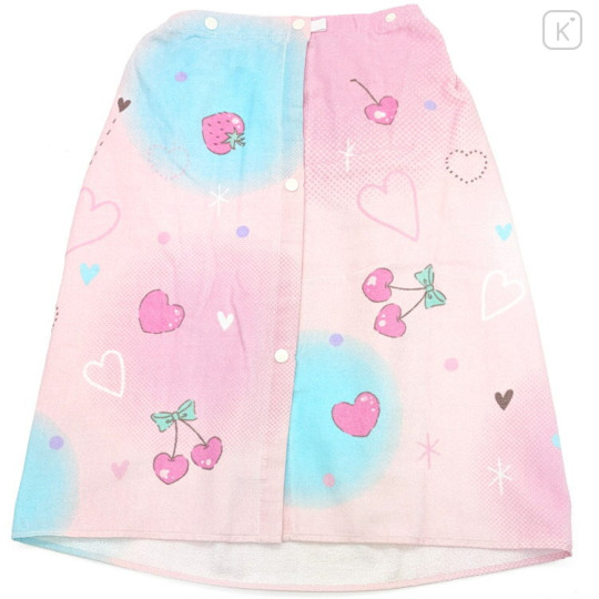 Japan Sanrio Wrapped Towel - Kuromi & My Melody / Pink - 2