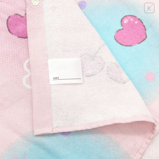 Japan Sanrio Wrapped Towel - Kuromi & My Melody / Pink - 3