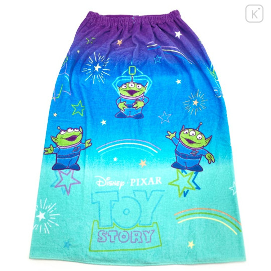 Japan Disney Wrapped Towel - Toy Story Little Green Men / Quick Drying - 1