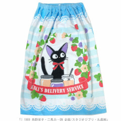 Japan Ghibli Wrapped Towel - Kiki's Delivery Service / Blue Quick Drying
