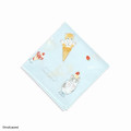 Japan Mofusand Bento Lunch Cloth - Cat / Ice Cream Blue - 2