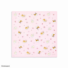 Japan Mofusand Bento Lunch Cloth - Cat / Rabbit Pink