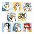 Japan Mofusand Acrylic Clip Collection 8pcs Set - Cat - 1