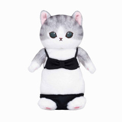 Japan Mofusand Plush Toy - Cat / Black Swimsuit